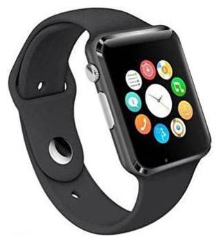 

TSV Black Smart Watch For Unisex