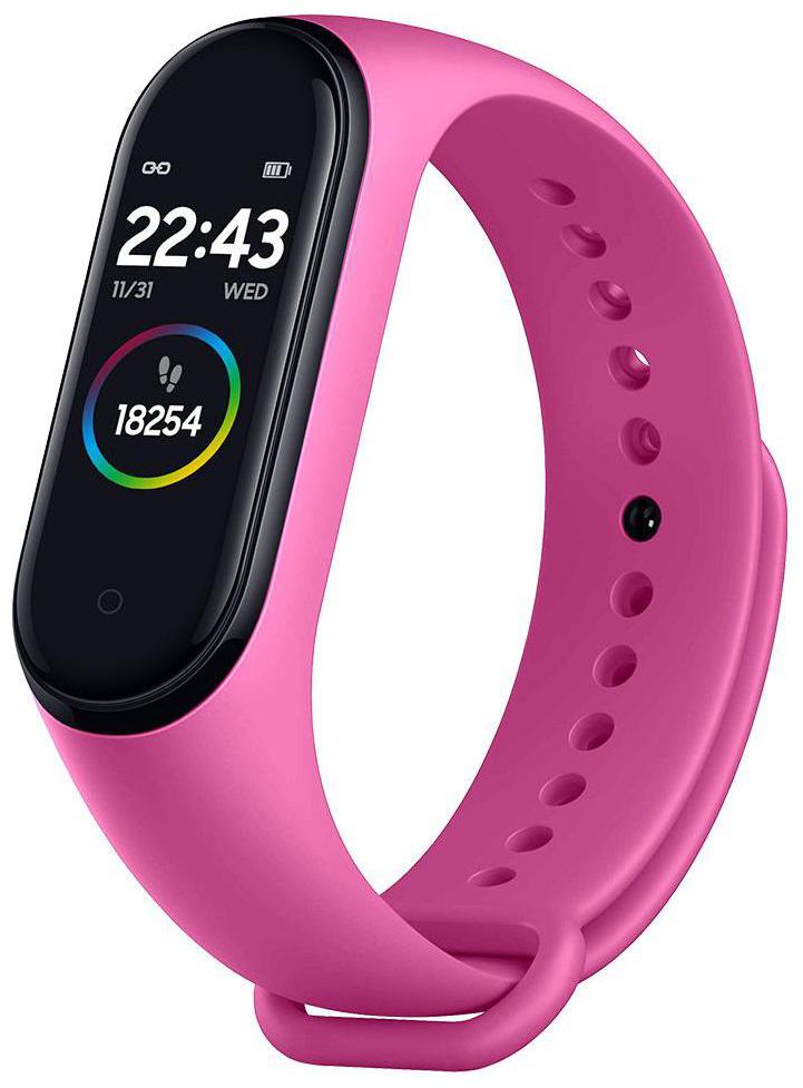 

Crystal Digital M4 Smart Bracelet Color Screen Fitness Tracker Blood Pressure Heart Rate Monitor Smart Band Wearable Smart Bracelet Sleep Monitor Step Counter Pedometer Watch for Unisex