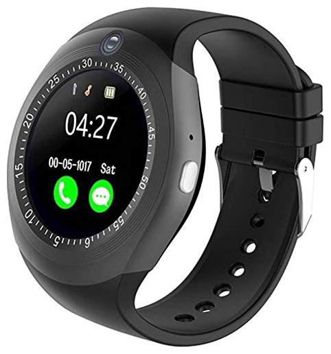 

Android Smart Watch for Men Y1S BT 3 0 Support SIM and TF Card Camera App Like Social Media Compatible with All Android and iOS Phone -Y1S Black