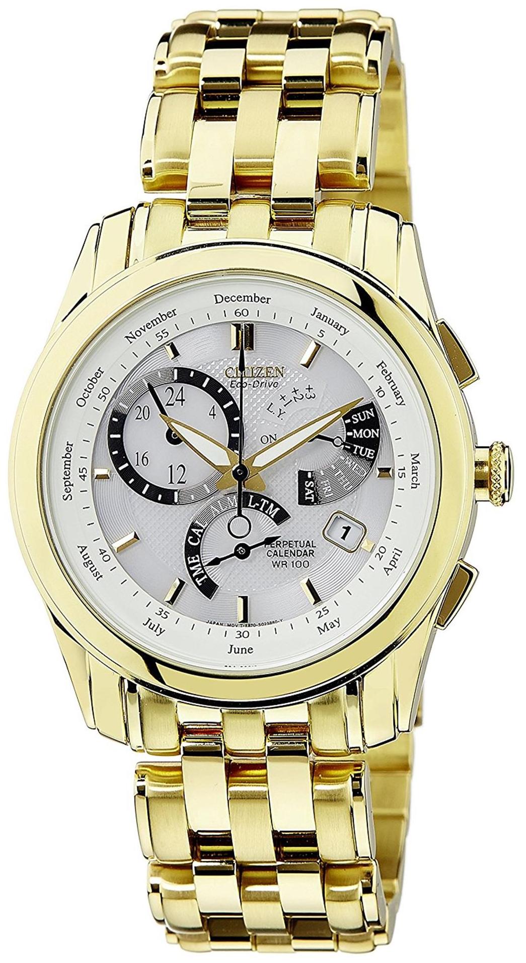 Citizen BL8006-58A Eco Drive Perpetual Calendar Men's Watch image.
