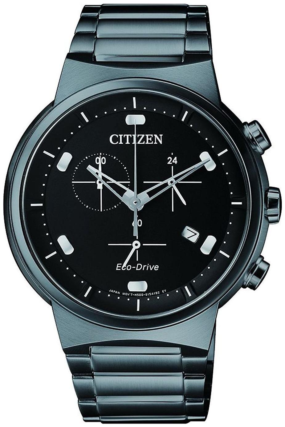 

Citizen Chronograph Black Dial Men s Watch-AT2405-87E