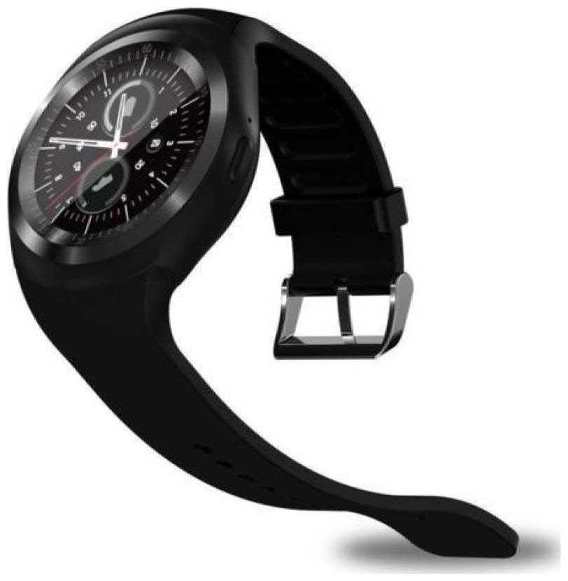 

Crystal Digital Y1 Camera Smart Watch with Bluetooth Smart Watches (Black)