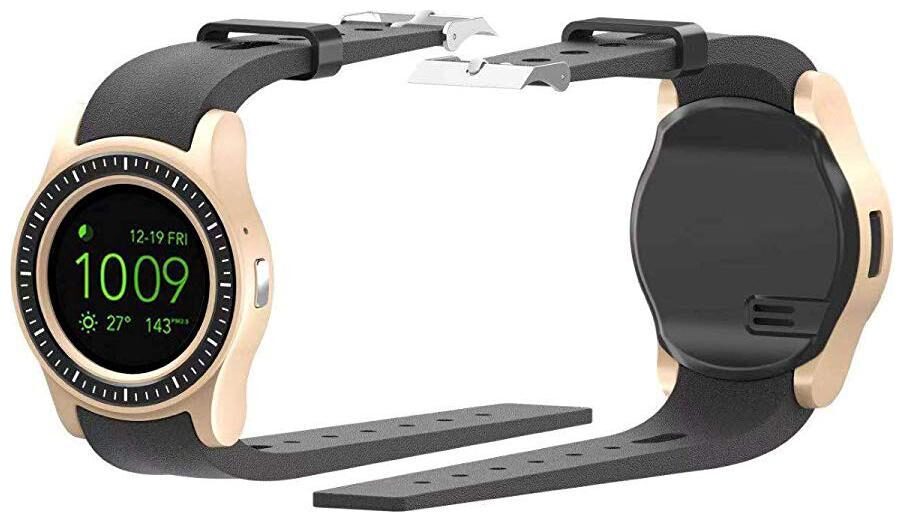 

Crystal Digital S1 Bluetooth Smart Watch 1 54 inch Round Classy Dial Multi Function Featured Smartwatch with Camera (Brown)