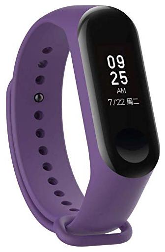 

Crystal Digital M3 Band Heart Rate Monitor OLED Display Waterproof Sports Health Activity Fitness Smartband Bracelet Smartband (Purple)