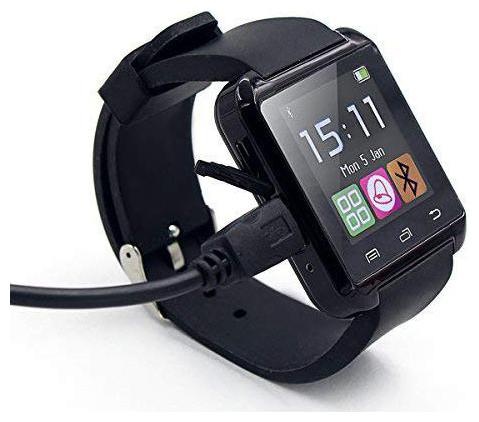 

Crystal Digital U8 Smartwatch with bluetooth camera (Black)