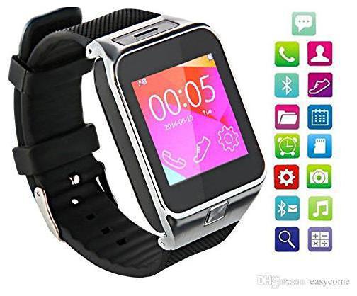 

Crystal Digital DZ09 Bluetooth Smartwatch with Camera Sim SD Card Slot Calling Function Touch Screen for Samsung Devices