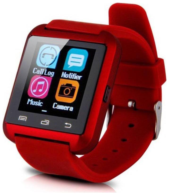 

Crystal Digital Bluetooth U8 Smart Watch Wrist Watch Phone (Red)