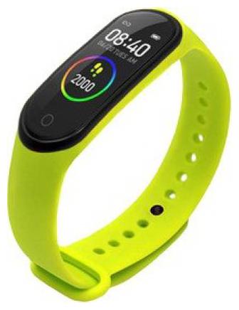 

Crystal Digital M4 Band Heart Rate Monitor OLED Display Waterproof Sports Health Activity Fitness Smartband Bracelet (Green)