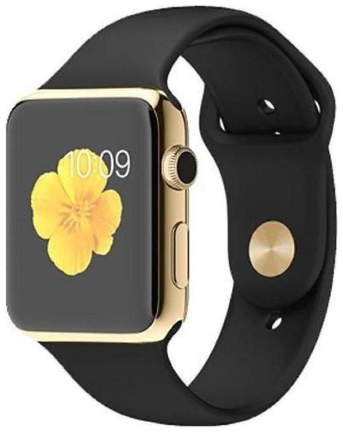 

CRYSTAL DIGITAL A1 Smartwatch with Pedometer Camera Sim Card Sleep Monitoring Support for all Android IOS Smartphone (GOLD)