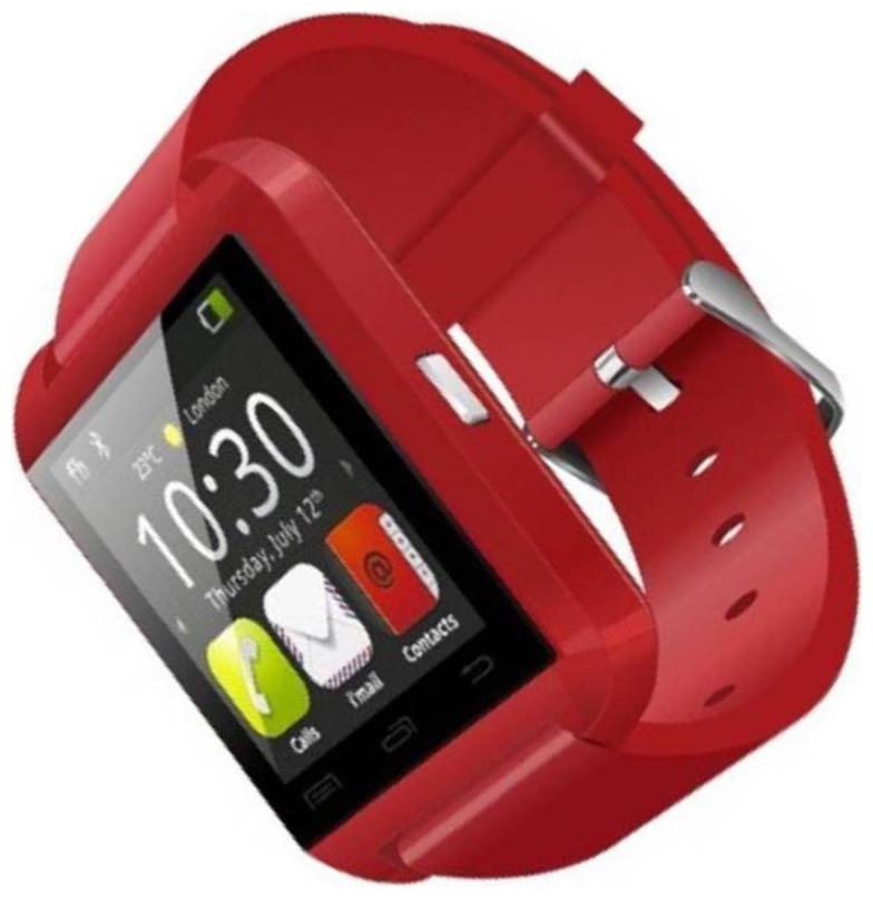 

Crystal Digital U8 Smartwatch with bluetooth camera (Red)