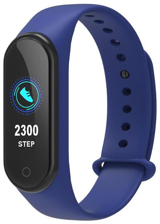

Crystal Digital M4 Smart Fitness Band with Heart Rate Sensor Pedometer Sleep Monitoring Functions Compatible with iPhone 6s