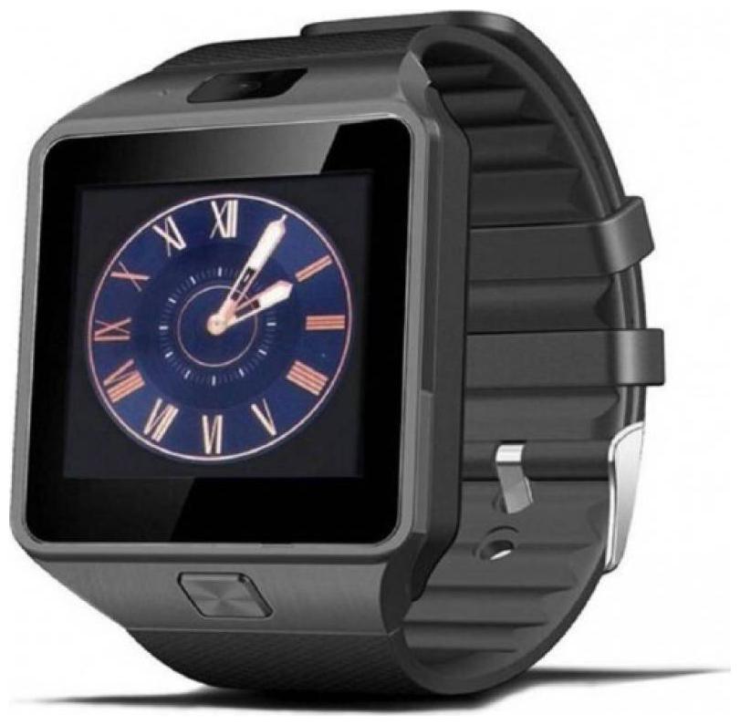 

CRYSTAL DIGITAL DZ09 Camera SIM Card Supported Bluetooth Smartwatch Compatible With Samsung Galaxy (Black)