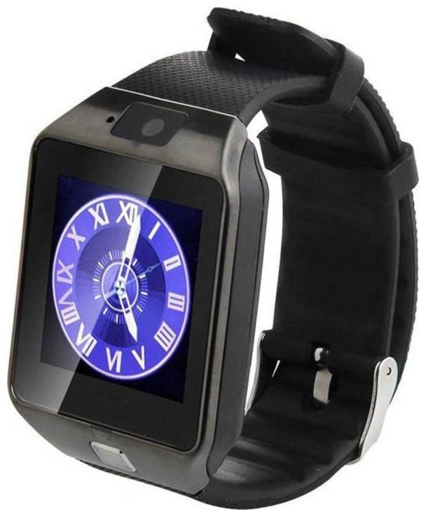 

CRYSTAL DIGITAL DZ09 Smart Watch Bluetooth Camera Smart Wrist Watch Phone with SIM Card Slot 2 0 Camera TF Card Support Android Sa Free Charger (Black)