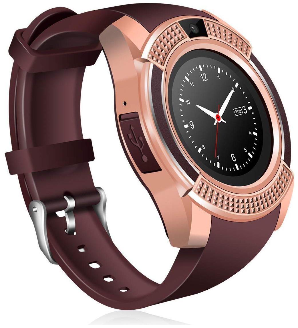

Crystal Digital Round Smart Watch For Unisex