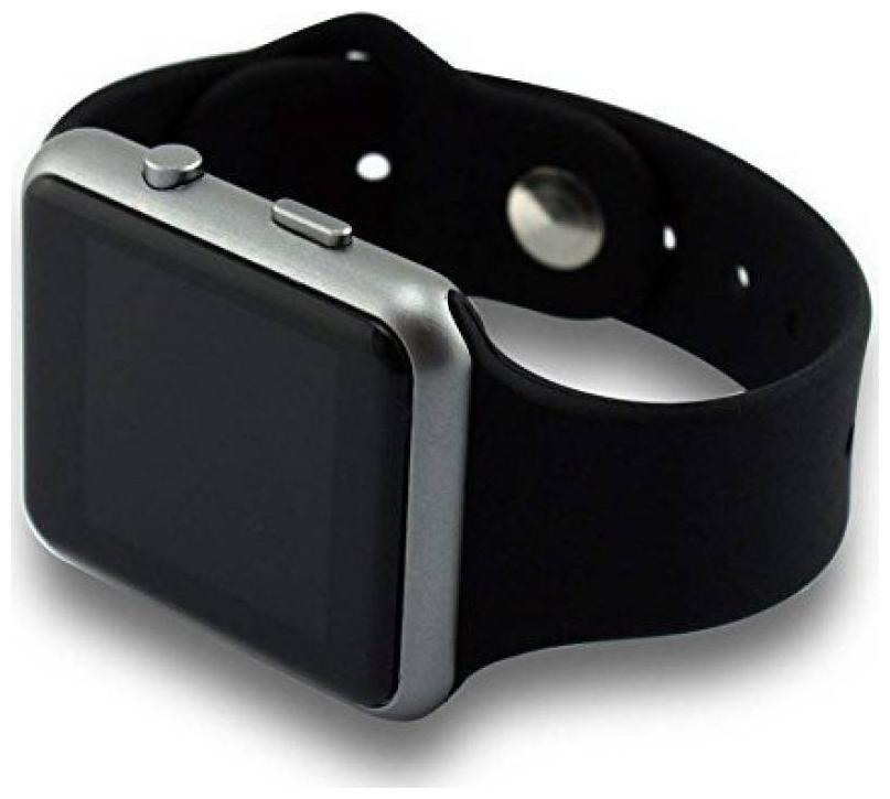 

CRYSTAL DIGITAL A1 Bluetooth Smart Watch Compatible with All Phone (Silver)