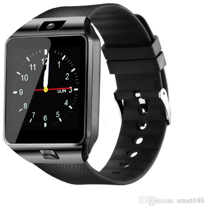 

Crystal Digital Bluetooth Smart Watch Phone with Camera and Sim Card for 3G 4G Smartphones (Black)