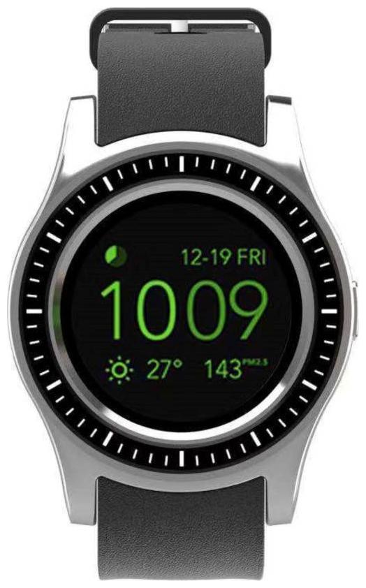 

CRYSTAL DIGITAL S1 Round Bluetooth Smart Watch Compatible with All 3G 4G Phone with Camera and Sim Card Support (Silver)