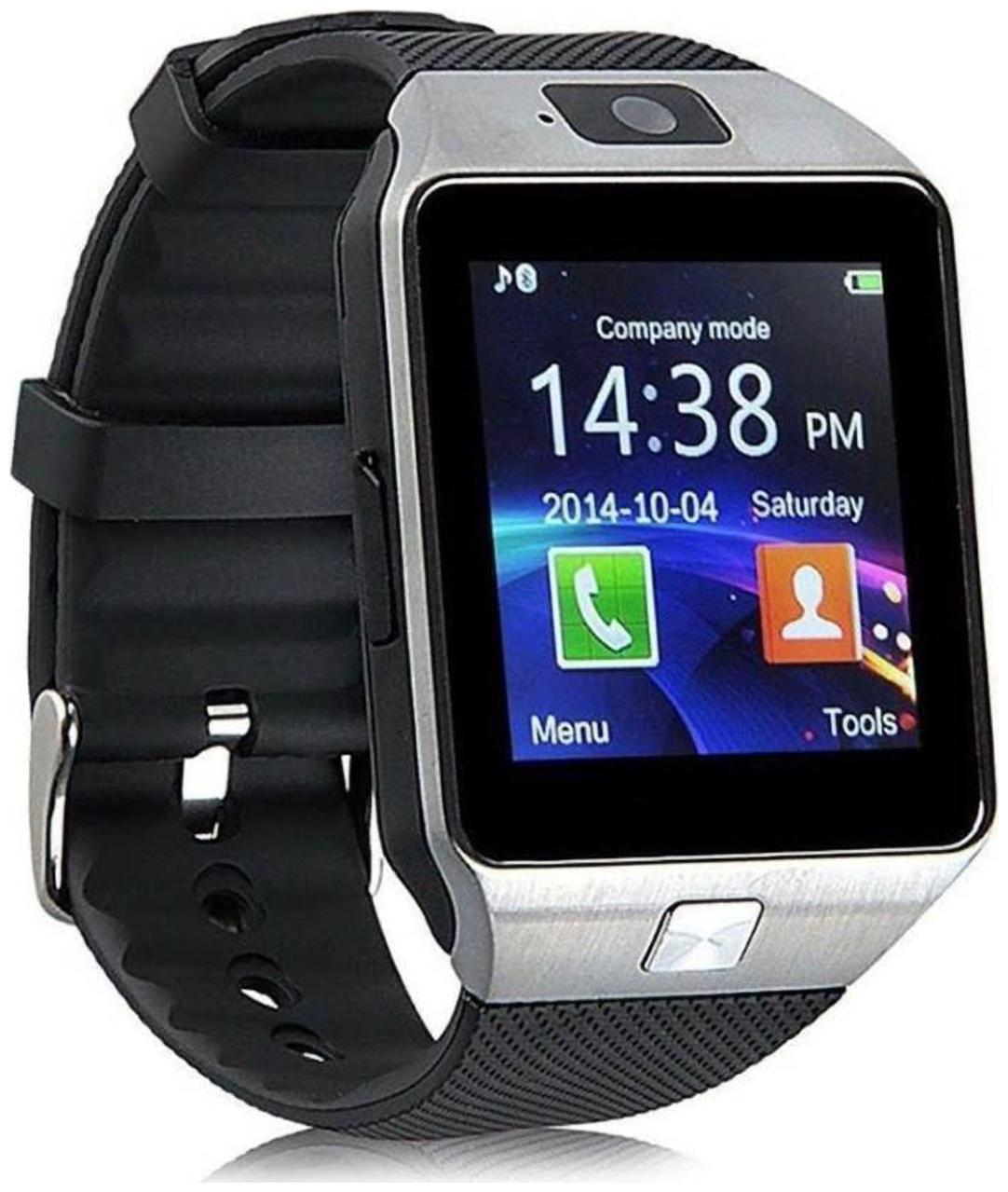 

CHG DZ09 Bluetooth 4G Touch Screen Watch with Camera Sim Card SD Card Slot Fitness Activity Feature for All Smartphone Device (Random Colour)