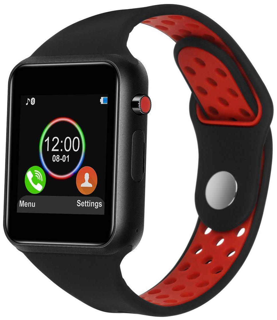 

CHG M3 Bluetooth 4G Touch Screen Watch with Camera Sim Card SD Card Slot Fitness Activity Feature (Red)