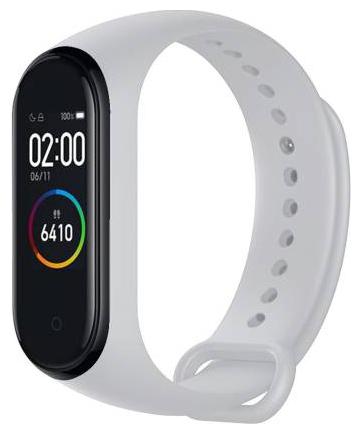 

Crystal Digital M4 Band Heart Rate Monitor OLED Display Waterproof Sports Health Activity Fitness Smartband Bracelet (White)