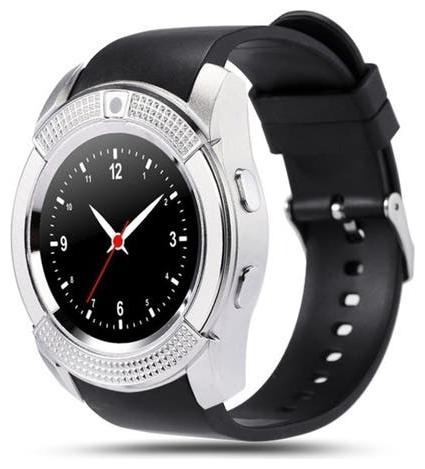 

Crystal Digital V8 Bluetooth Smart Watch Compatible Ceritfied Professional Portable V8 Bluetooth 3G Smart Camera Activity Tracker