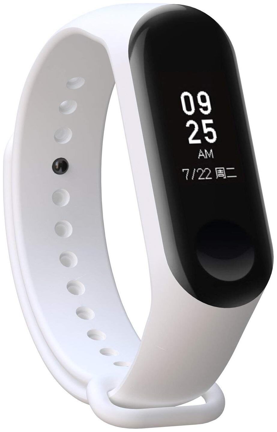 

Crystal Digital M3 Band Heart Rate Monitor OLED Display Waterproof Sports Health Activity Fitness Smartband Bracelet Smartband (White)