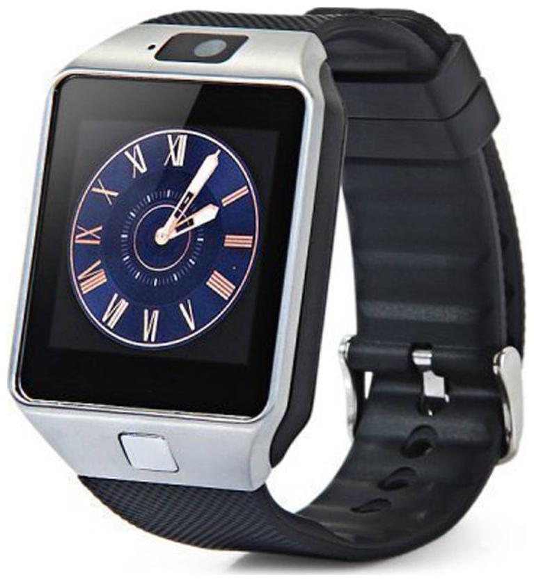 

TSV DZ09 Samsung Galaxy Core Prime 4G Mobiles Bluetooth Wearable Smart Wrist Watch with Sim Card Compatible with Xiaomi Redmi (SILVER)