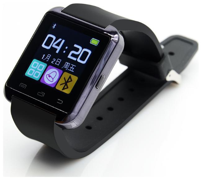 

TSV U8 Bluetooth Smart Watch Touch Screen with Call Funtion Compatible All Bluetooth Devices (Black)