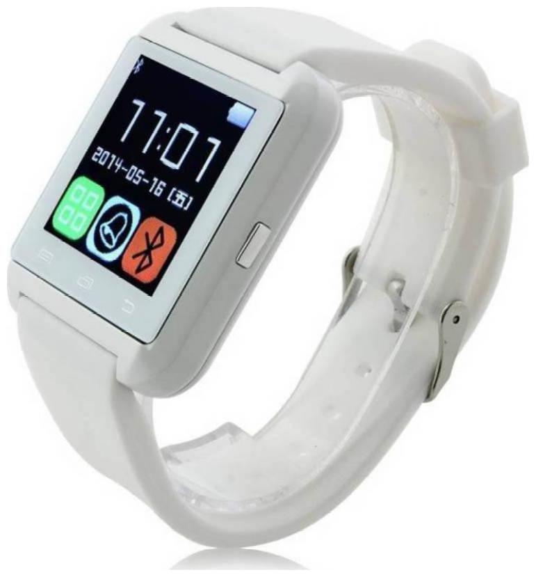 

TSV Bluetooth U8 Smartwatch with Camera SIM Card (White)