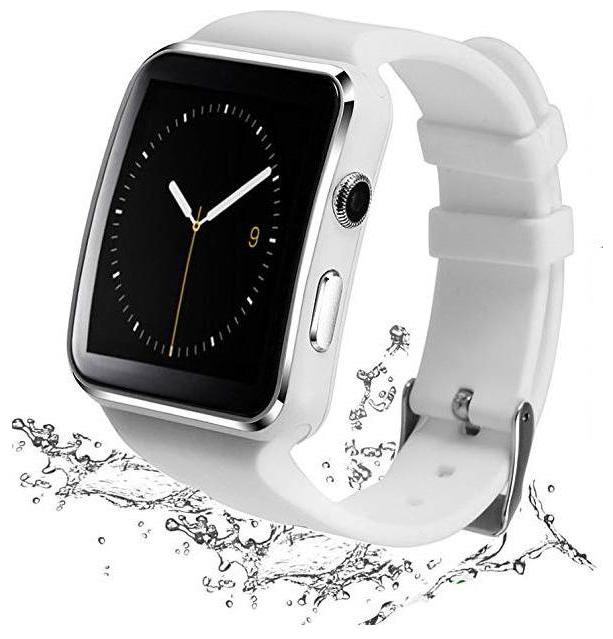

TSV Smart Watch X6 Bluetooth Smartwatch Compatible with All Smartphones for Boys and Girls (White)