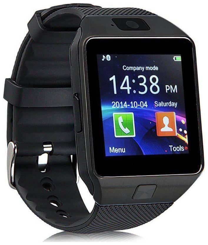 

TSV DZ09 Bluetooth Smart Watch Wrist Watch Phone with Camera SIM Card Support (Black)