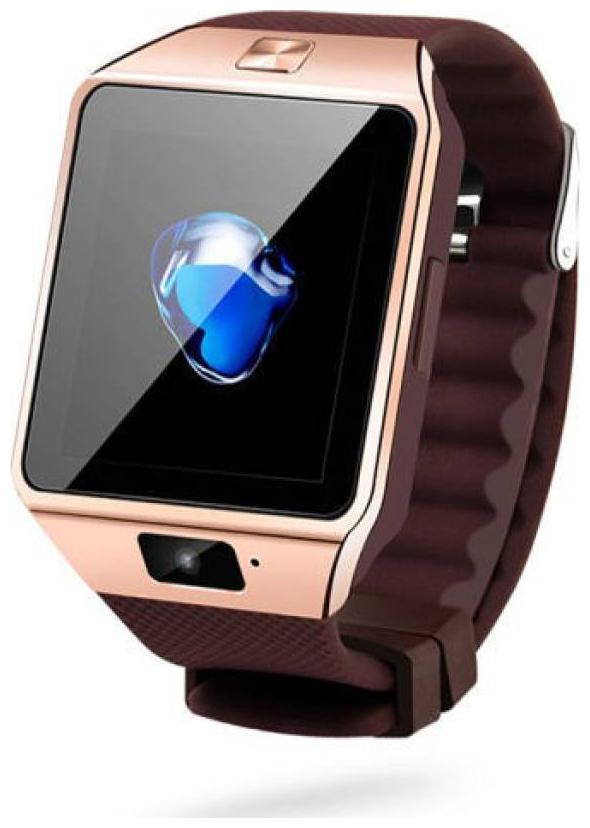 

TSV DZ09 Unisex Aeifond Touch Screen Bluetooth Smartwatch with Camera SIM TF Card Slot for iPhone iOS Samsung Android (Gold)
