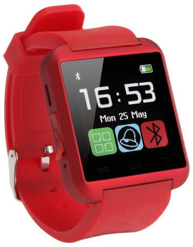 

TSV U8 Smartwatch compitable with All Android Phones iOS Devices (Red)