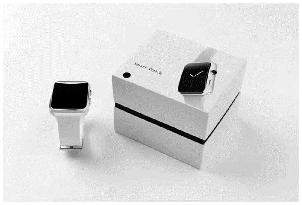 

TSV X6 Bluetooth Smart Watch With Camera Sim SD Card Slot (White)