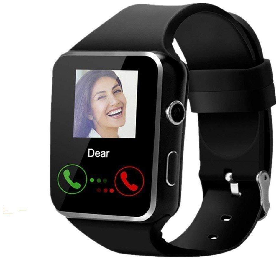 

TSV X6 Bluetooth Smart Watch Wrist Watch Phone with Camera SIM Card Support Apps like Facebook Whatsapp QQ WeChat Compatible with Android iOS Mobile
