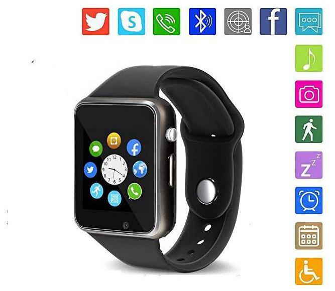 

TSV A1 Bluetooth Smartwatch with SIM Card Slot Compatible with Samsung LG Sony HTC Samsung Redmi for Women Men Kids Boys Girls