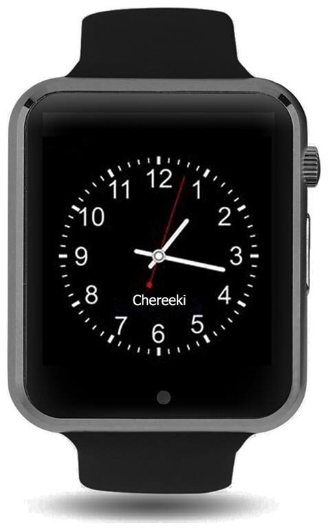 

TSV A1 Bluetooth Smart Watch with Multiple Apps Camera SIM Card Support for All Android iOS Smartphones (Black)