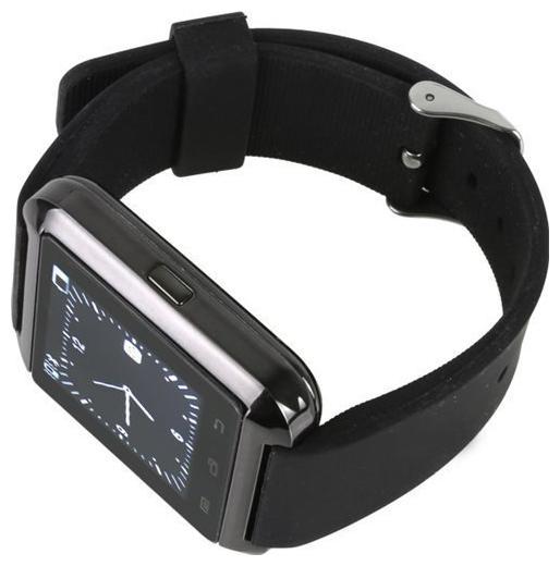 

TSV U8 Bluetooth Smart Watch with Bulit-in Mic Sd Slot Camera Mic for All Smartphones (Black)