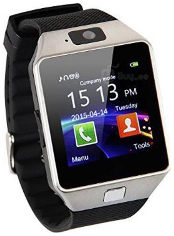

TSV DZ09 Smartwatch with Pedometer Camera Sim Card Sleep Monitoring Support for all Android IOS Smartphone (silver)