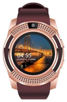 

TSV Smart Watch v8 with Bluetooth Touch Screen Watch with Camera SIM Card Slot with Waterproof Phone Smart Watch Sports Fitness