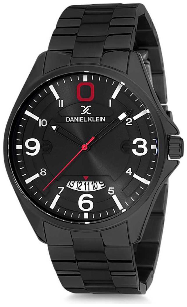 

Daniel Klein Analog Black Dial Men s Watch-DK12107-3