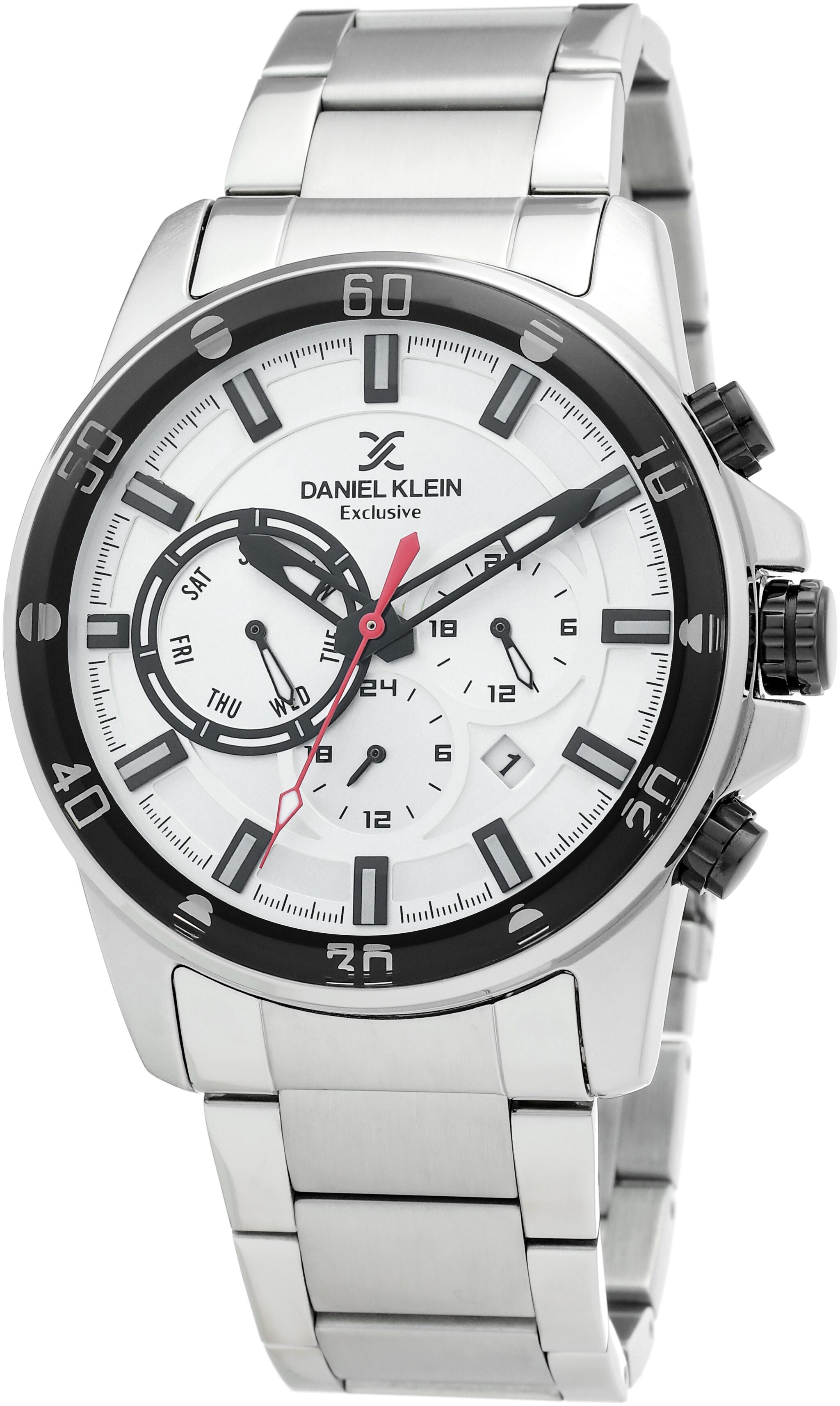 

Daniel Klein Analog Silver Dial Men s Watch-DK 1 12345-1