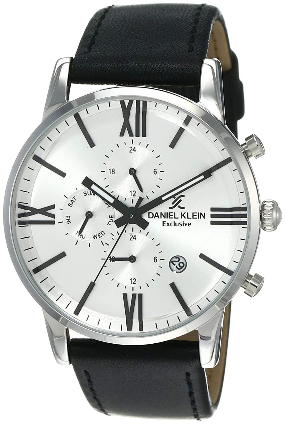 

Daniel Klein Analog Silver Dial Men s Watch-DK12160-1