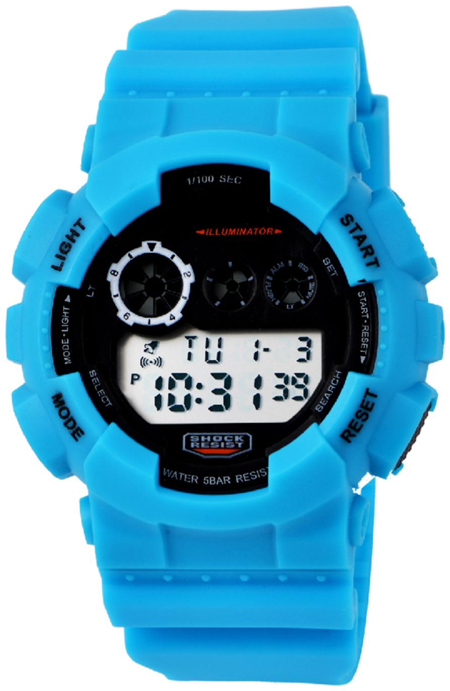 

DIRAY Digita iLLUMINATOR Shock Resistant Biker Collection Chronograph Sports Watch For Men-DR341G4