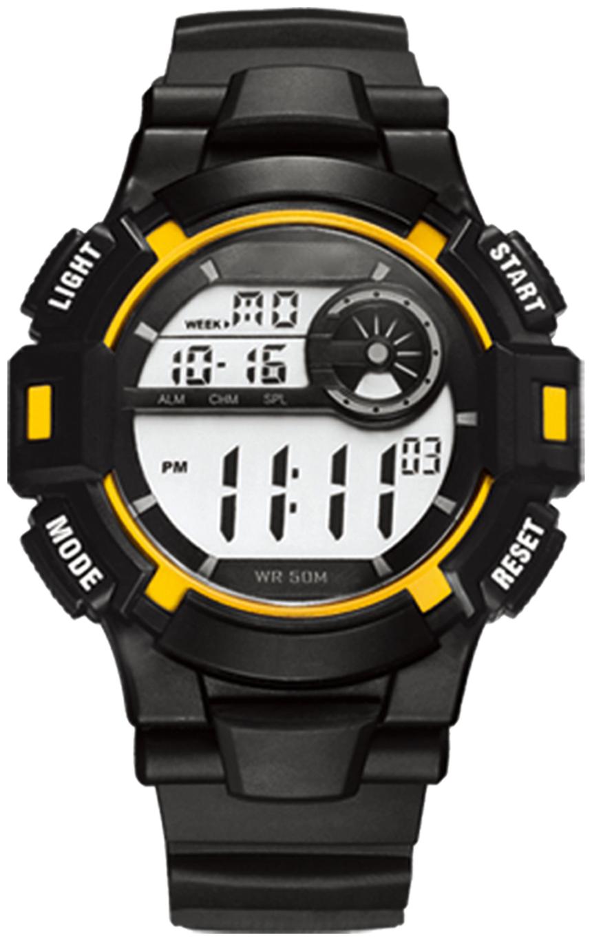 

DIRAY Digital Chronograph Alarm Function Velocity-M Series Black Color Sports Watch For Men-DR305G4