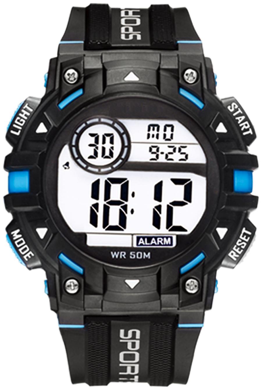 

DIRAY Digital Heavy Load Built Style Multifunctional Sports Watch For Men-DR318G6