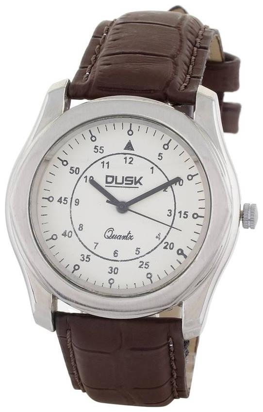 

DUSK 05 White Vintage Watch - For Men