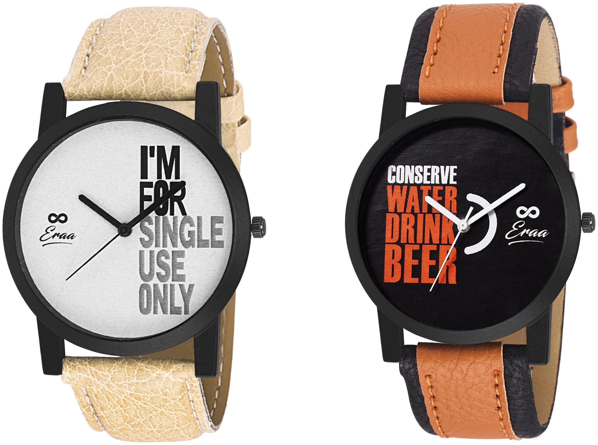 

Eraa IFSUO CWDB wrist watch combo for men