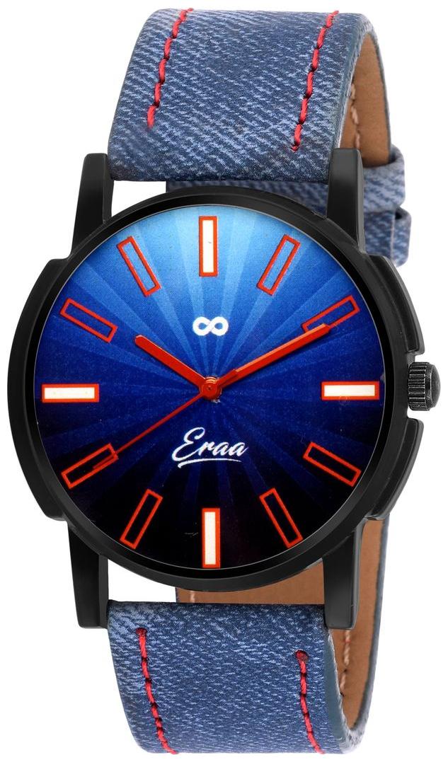 

Eraa Men soothing blue color analog wrist watch