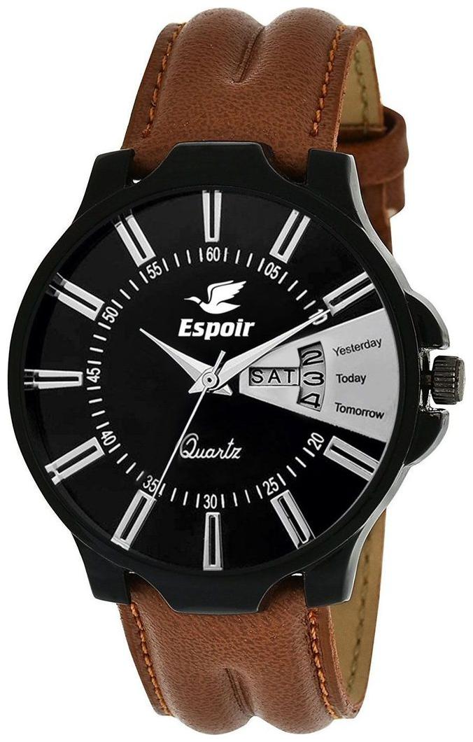 

Espoir Analogue Black Dial Day Date Boy s and Men s Watch- Even0507